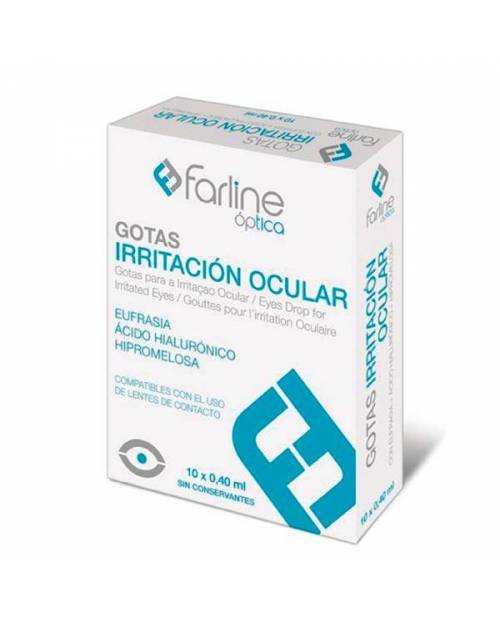 Farline Gotas Irritación Ocular 10 X 0,40 Ml